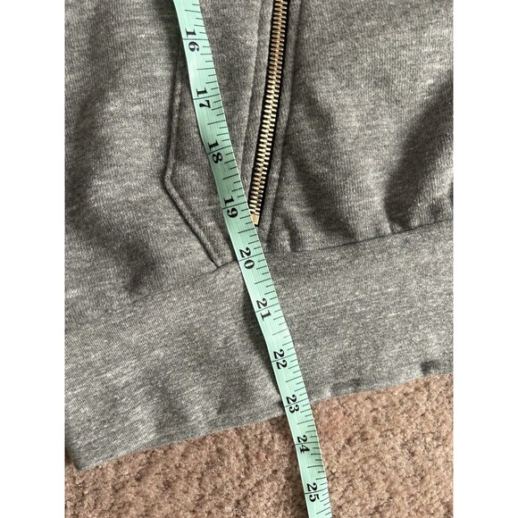 Aviator Nation Gray Hoodie with Rainbow Accents - Picture 7 of 12